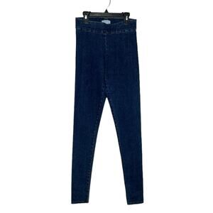 Avenue Montaigne blue pull on jeggings jeans size 0
